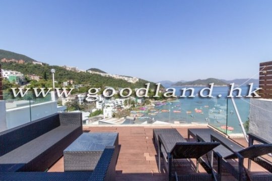 【清水灣海景村屋出售】花園
